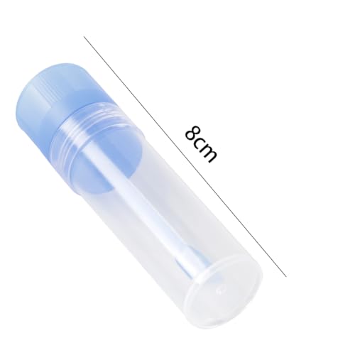 Enwye 10 Stück 15 ml Probenbecher mit Löffel Stuhlprobenröhrchen für die Hunde-/Katzenkotsammlung - Ideales Testset für Haustiere