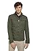 Tom Tailor 1024291 Cotton Chaqueta, Olive 13050-Ovillo de Peluche, Color Verde, M para Hombre