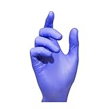 Dark Blue Nitrile Latex Non Sterile Gloves 300 Count - for Home, Medical, Professional Use – Disposable – Food Safe, Rubber Free – 2.7 mil (Medium)