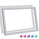 Upgraded MDS64172919 Freezer Door Gasket Compatible with Kenmore Lg Refrigerator Freezer Door Gasket MDS38201406 MDS38201419 LFC25776ST LFC28768ST Freezer Seal Lg Refrigerator Door Gasket Gray 35"x24"