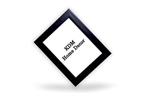Image of Photo frame 12x15 Inch set of 2 Black Color flexiable Glass (acrylic) & synthetic wood customized Wall Hanging