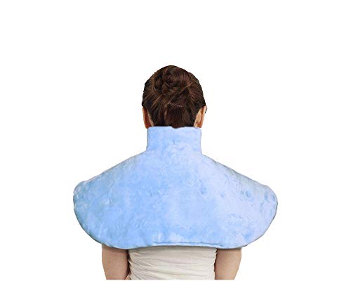 Ecozilife Electric Heating Pad for Neck and Shoulders Pain Relief with Automatic Shut Off & 3 Heat Settings, ETL Certified Safe Moist Neck Heated Wrap