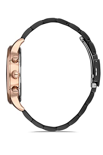 Ferro Analog Black Dial Men's Watch-FM11145A-R - Image 2