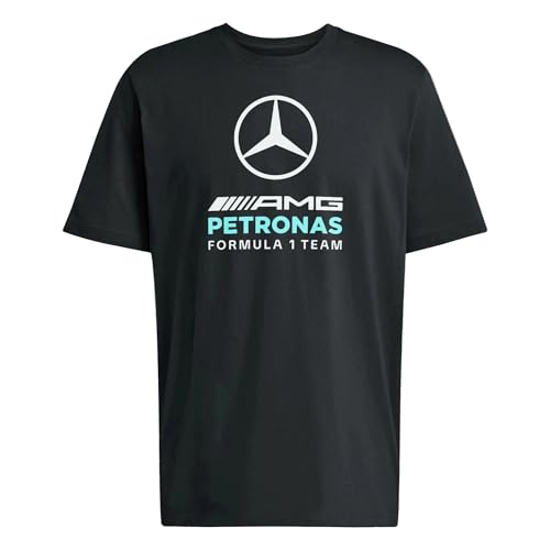 adidas Mercedes-AMG Petronas Mens DNA Graphic T-Shirt - Black (X-Large)
