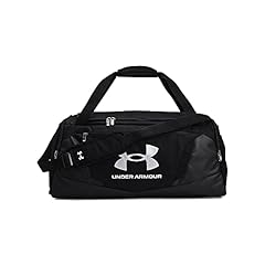 Idea Regalo - Under Armour Ua Undeniable 5.0 Duffle, Borsa sportiva Unisex - Adulto, Black/Black/Metallic Silver, S