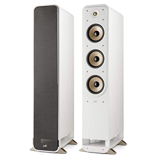 Polk Audio Signature Elite Es60 Floorstanding Speaker, White, Pair #TOP21