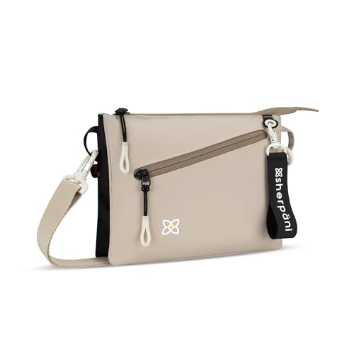 Image of Sherpani Zoom, Small Crossbody Purse, Nylon Crossbody Bag, Lightweight Cross Body Bag, Sleek Dual Pouch, Purses for Women