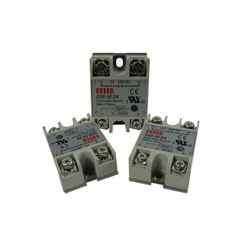 Relais industriel SSR-50DA 50Amp à commutation silencieuse et rapide