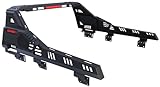 KNAWIER R26 Roll Bar for Full Size Pickup Truck, Adjustable Black Chase Rack/Roll Cage Compatible with Ram 1500/2500/3500,Silverado,Tundra,F-Series,Sierra,Titan&Titan XD,700Ibs Capacity,No Drilling