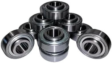 Summit Brand (10) 203KRR2 .640" Premium Sealed Agriculture Bearing – JD9214 Compatible, 203RRAR10, Heavy-Duty Precision Bearing for Farm Equipment, Tractor & Industrial Use