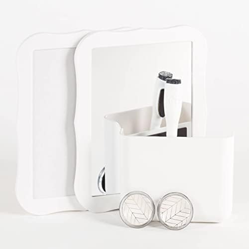 The 1 for U White Modern Magnetic Accessory Locker Starter Kit U Brand X Locker Style image 3