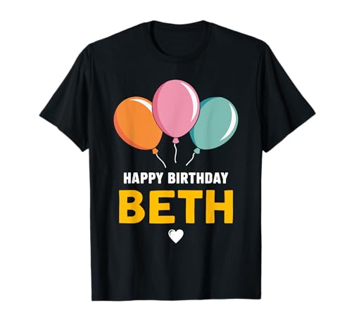 Feliz cumpleaños Beth Camiseta