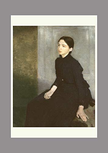 BiblioArt Series �n�}�X�z�C�z�G�uPortraet af en ung pige. Kunstnerens soster, Anna Hammershoi�vA4�Ŋz�G