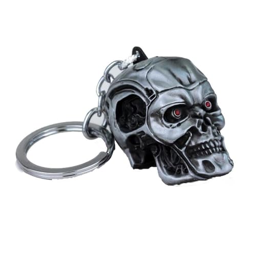 RIVYOS Terminator Skull Keychain Pendant Keychain...