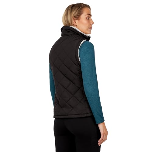 Free Country Women's Expedition Stratus Lite Reversible Vest Black M4