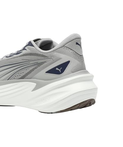 Image of PUMA | Maxima Pro Lightweight Running Shoes | Gray Echo-Warm White-Gum | 10UK