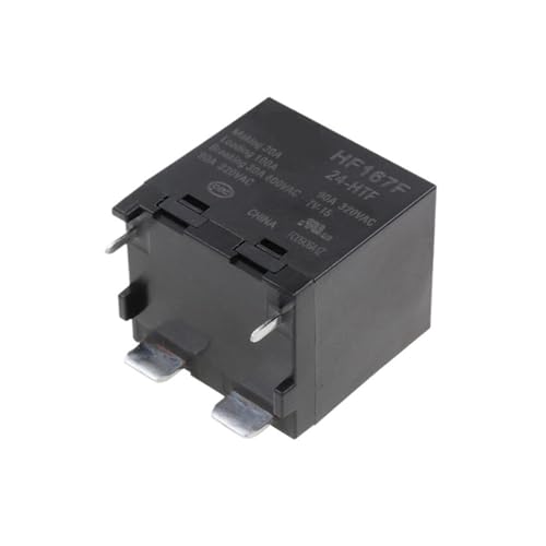 Relais HF167F-24-HTF et HF167F-12-HTF miniatures pour circuits imprimés
