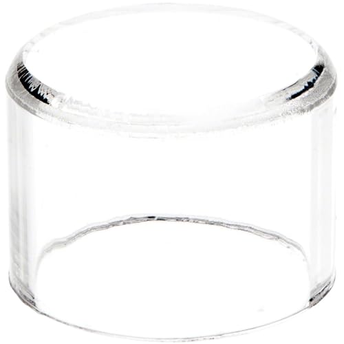 Plymor 1.5" H x 2" D Clear Acrylic Round Cylinder Display Riser