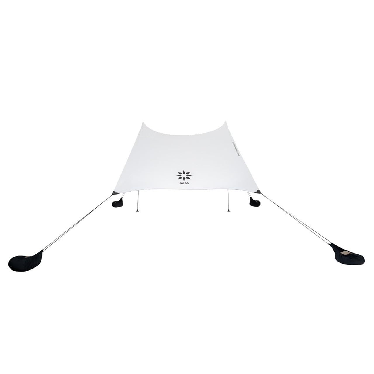 Neso Tents Grande Beach Tent, 2.1 m(7ft) Tall, 2.7m(9ft) x 2.7m(9ft), Reinforced Corners and Cooler Pocket (White) — image 1