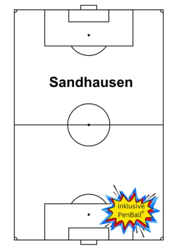 Das Fußball Hausaufgabenheft für Sandhausen Fans: komplettes Schuljahr : inklusive PenBall©, dem ate