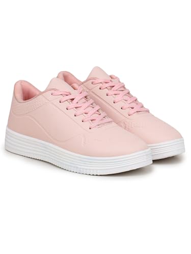 Image of ATHCO Womens Slick Doctor Shoes Women's Lace Up Sneakers Comfortable for Walking & Casual Wear Stylish Lightweight Design with Memory Foam Comfort for Health, Uniform and Nursing Footwear.