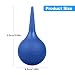 Ohrenreiniger 60ml,Ohren Reinigung Set,Ohrenschmalzentferner Silikon,Ohrendusche für Baby Kinder Erwachsene,2 Stück (Blau)
