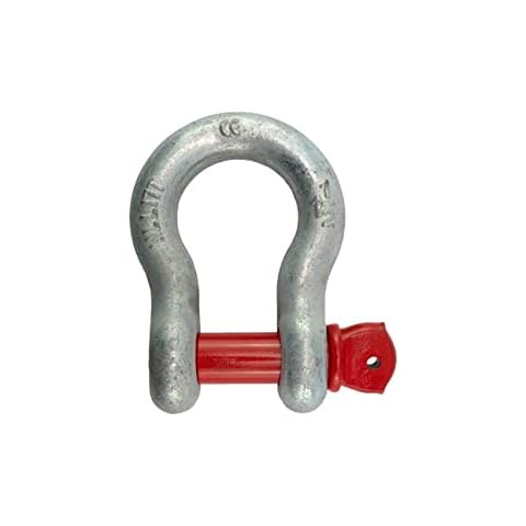 VCT 1-1/2 Inch Galvanized Screw Pin Anchor Shackle with a 17 Ton Capacity Cover