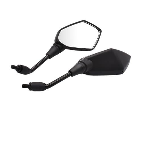 Espejos retrovisores de moto con cristal convexo para ampliar el campo visual trasero