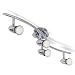 Produktbild B.K.Licht LED Deckenleuchte I Wohnzimmerlampe I Deckenlampe I Deckenstrahler I Deckenspot I 4-flammig Spotleuchte I 4 x 3W GU10 I Chrom