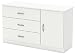 South Shore Libra Dresser, Pure White