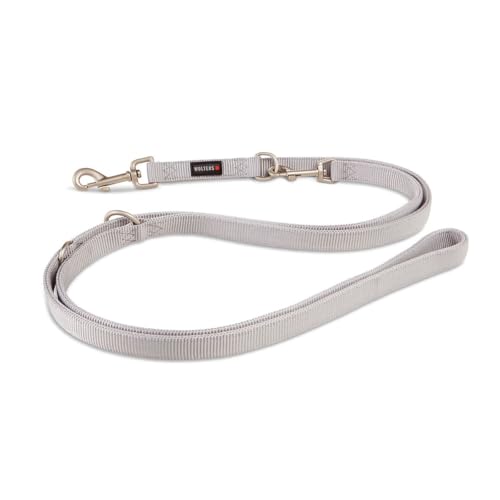 WOLTERS Führleine Professional, Farbe:Silber, Größe:S 200 cm x 10 mm