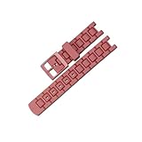 XTVKFWJAB Accessori for orologi Cinturino in resina compatibile con Swatch Kids in gomma PU Fibbia for cintura impermeabile FlikFlak Sports(Red)