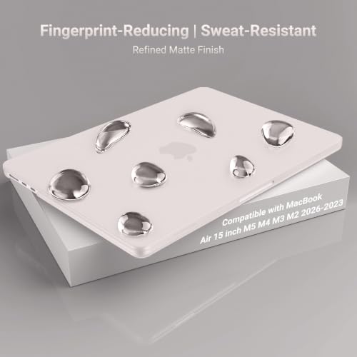 Image of MOSISO Compatible with MacBook Air 15 inch Case M5 M4 M3 M2 2026 2025-2023