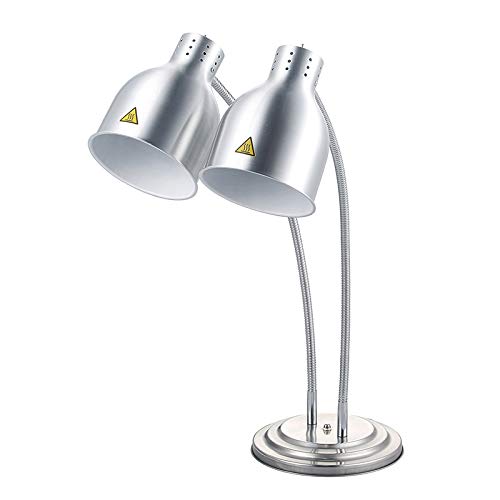 Chef ProsentialsFood warming lamp Double bulbs buffet display heating preservation light for restaurant