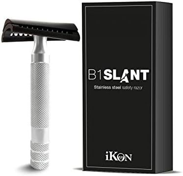 B1 Slant Stainless Steel Safety Razor, 100 g