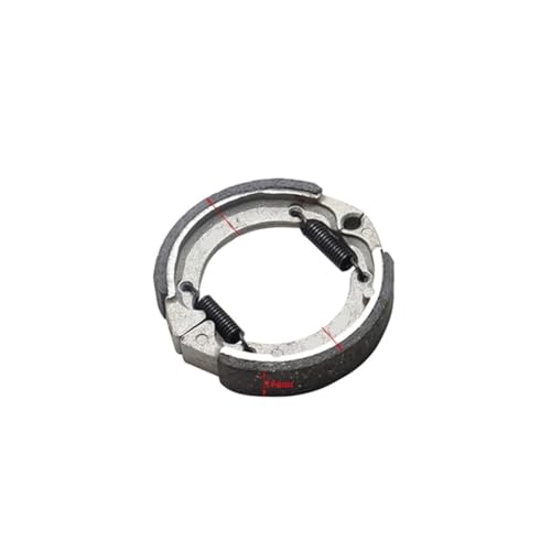 Plaquette de frein pour tambour de scooter 8 pouces avec couvercle en alliage durable