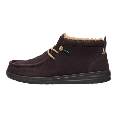 Image of HEYDUDE Men's Wally Mid GripR Pull On Boots, Water-Repellent, Comfortable & Lightweight