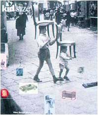 Hardcover Kid Size: The Material World of Childhood [German] Book