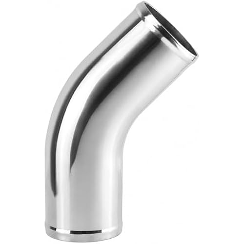 Ucreative 45 Degree OD: 3.0" (76.2mm) Aluminum Alloy Pipe
