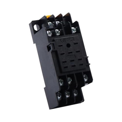 Relais 24V 220V HH52P 11P composant automatisme industriel rail DIN 53P 54P