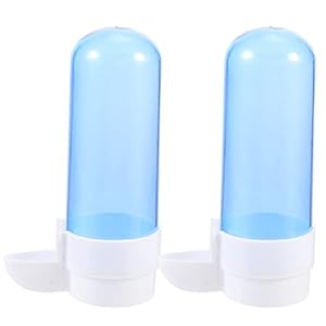 iplusmile Vogel Accessoire 2 stks Opknoping Water Feeder Vogel Kooi Gemonteerd Outdoor Vogelvoer Container