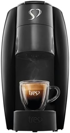 Cafeteira Espresso LOV Preta, 127V - TRES 3 Corações