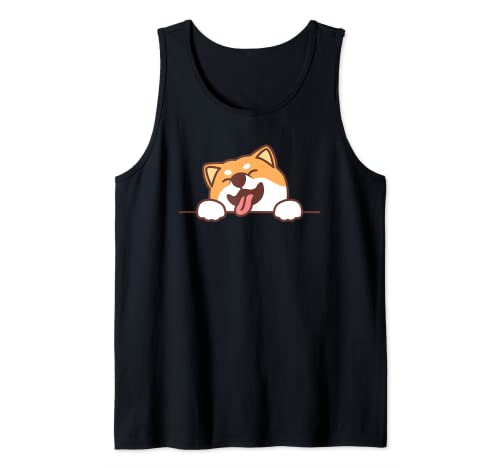 Shiba inu kawaii cartoon puppy cute animal dog lover gift canotta