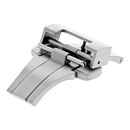 22Mm Deployment Clasp Buckle Compatible With 44Mm Panerai Marina 24Mm Leather Strap Band Br #TOP3