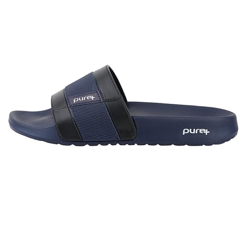 Image of URJO PURE-51 Men's Sliders /Slippers Lightweight Super Flexible Arch Support Durable Anti Skid & Stylish Dailywear Sliders /Slippers for Men (URJO by Welcome)