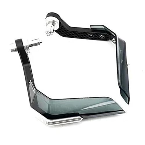 ハンドガード オートバイハンドガード シールド ハンドガード プロテクター 風防に適合するヤマハ XMAX X-MAX 125 250 300 400 XMAX300 アクセサリー用 ハンドルバープロテクター(銀)