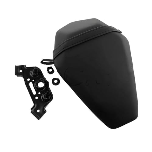 Siège moto à deux places arrière noir compatible avec Ninja ZX-10R 2016-2020