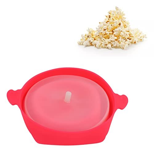 HERCHR Pipoqueira de silicone para micro-ondas, para micro-ondas, dobrável, para micro-ondas, com ta