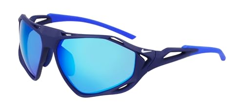 Nike Sunglasses ZEUS RISE IF 1120 X 492 Matte Void Blue/Mirror