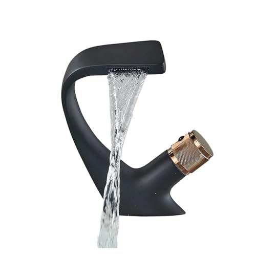 Grifo de lavabo mezclador sobre encimera con control monomando suave 3